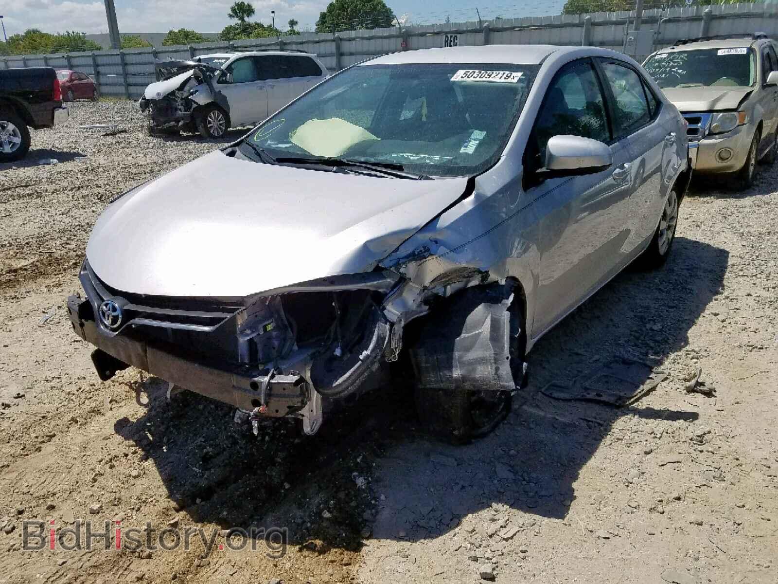 2014 TOYOTA COROLLA - VIN: 2T1BURHE7EC086535 - Фото 2