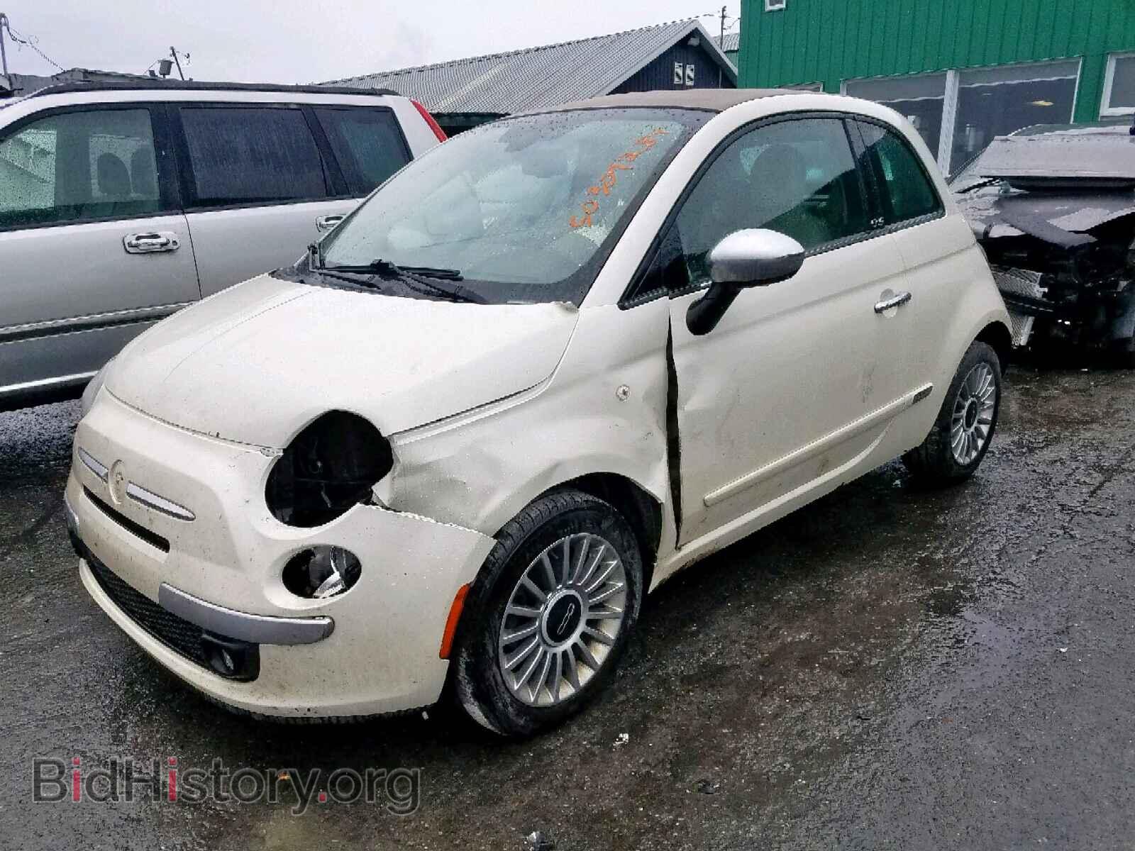 2013 FIAT 500 - VIN: 3C3CFFER4DT534377 - Фото 2