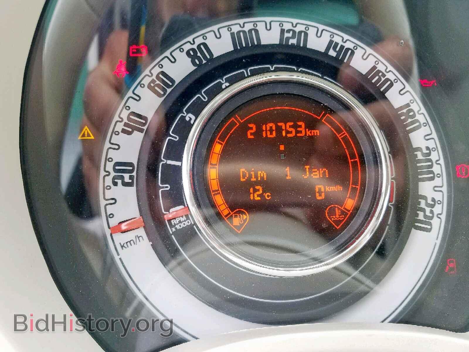 2013 FIAT 500 - VIN: 3C3CFFER4DT534377 - Фото 8