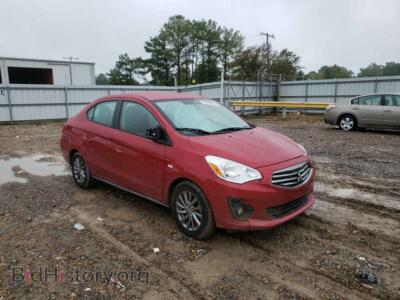 2019 Mitsubishi MIRAGE Mirage G4, красный — VIN ML32F3FJ4KHF18714, Copart