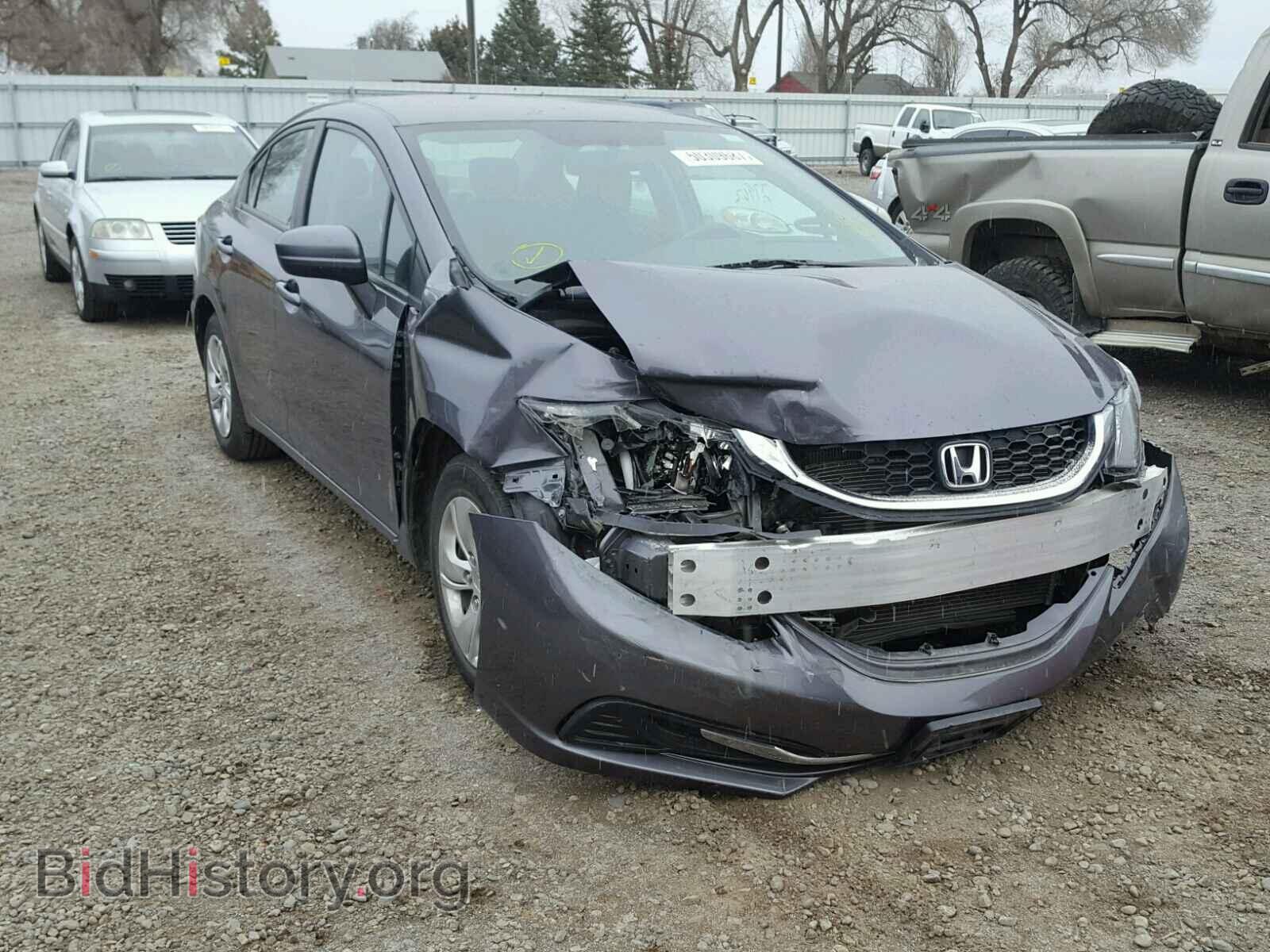 Фотография 19XFB2F53EE041997 - HONDA CIVIC LX 2014
