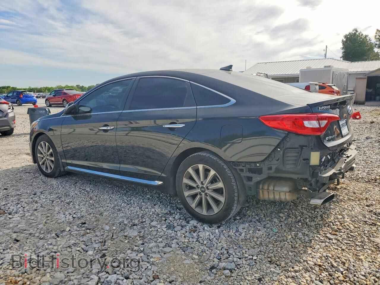 2017 HYUNDAI SONATA - VIN: 5NPE34AF2HH451971 - Фото 2