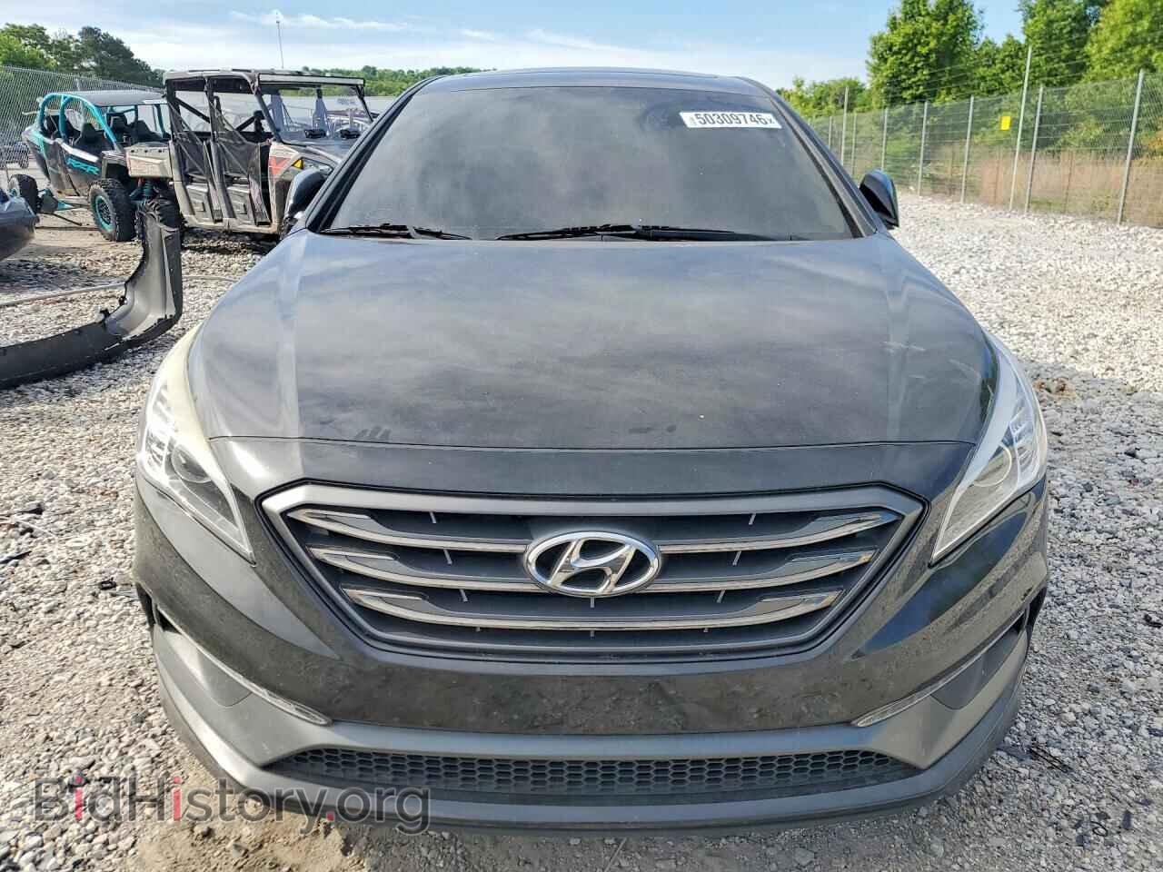 2017 HYUNDAI SONATA - VIN: 5NPE34AF2HH451971 - Фото 5