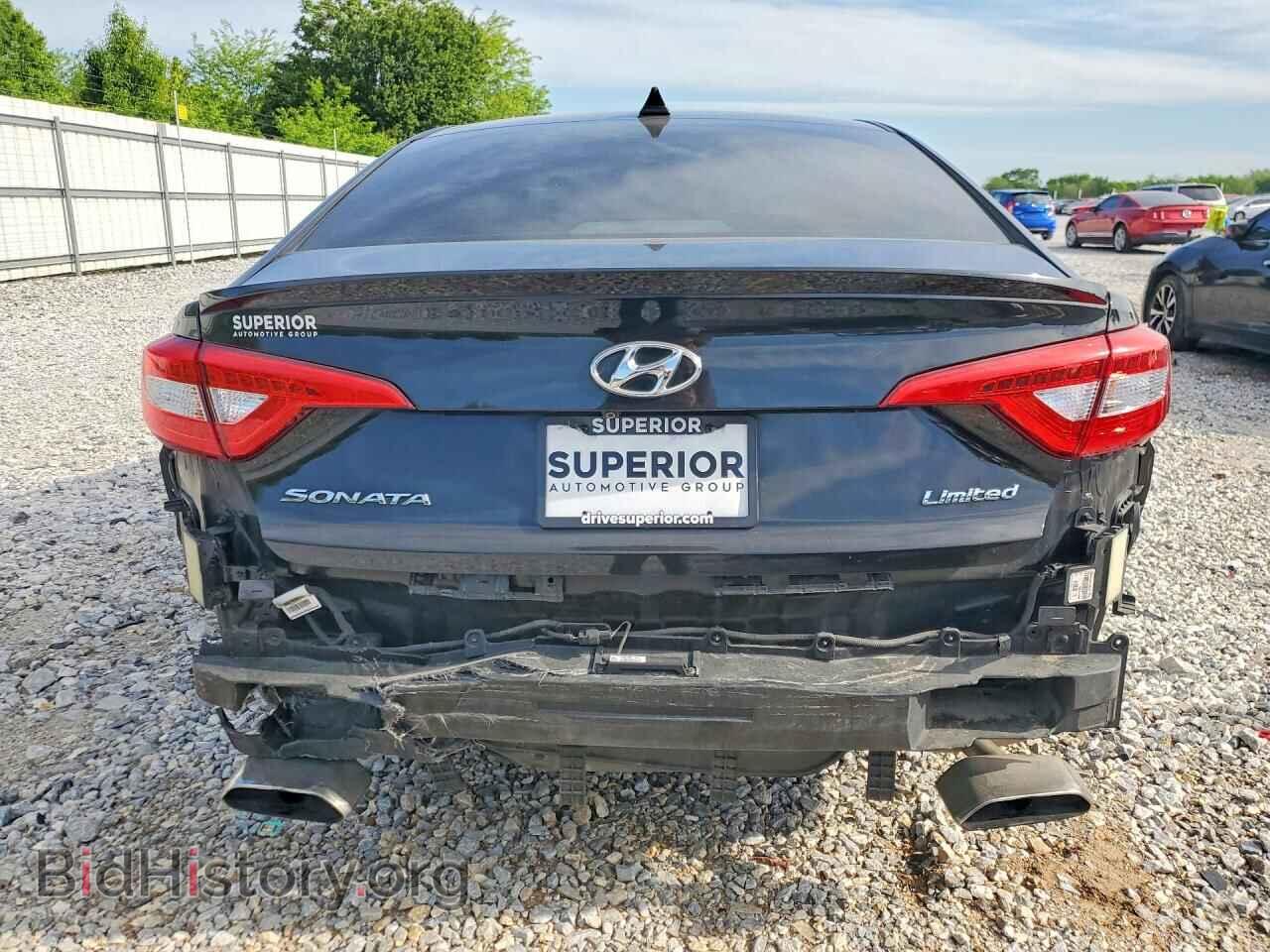 2017 HYUNDAI SONATA - VIN: 5NPE34AF2HH451971 - Фото 6