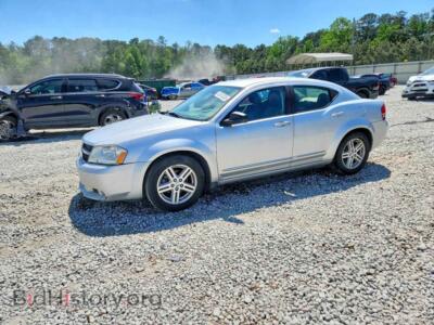 2008 Dodge AVENGER SXT, silver — VIN 1B3LC56K58N159767, Copart