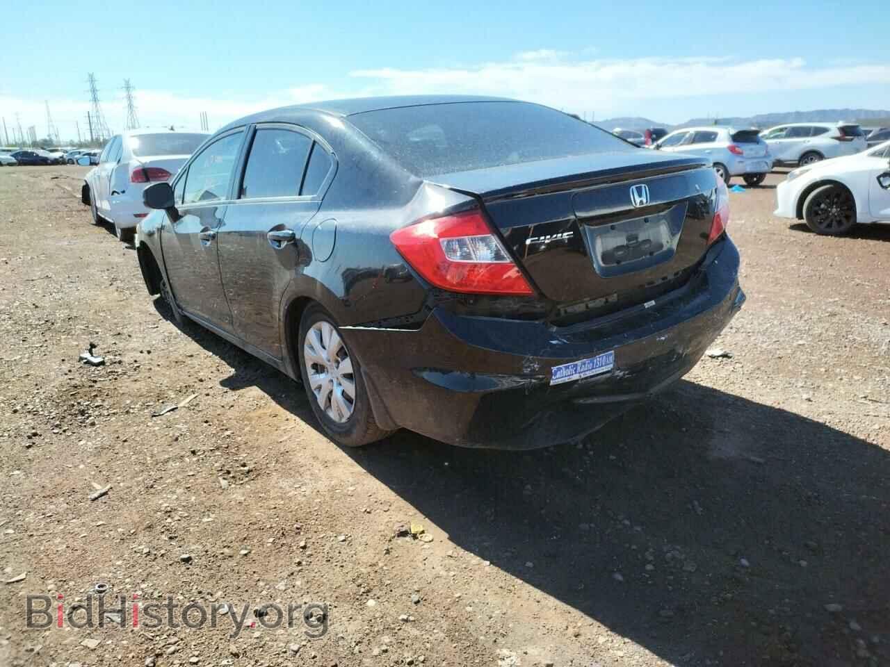 2012 HONDA CIVIC - VIN: 2HGFB2F52CH568853 - Фото 3