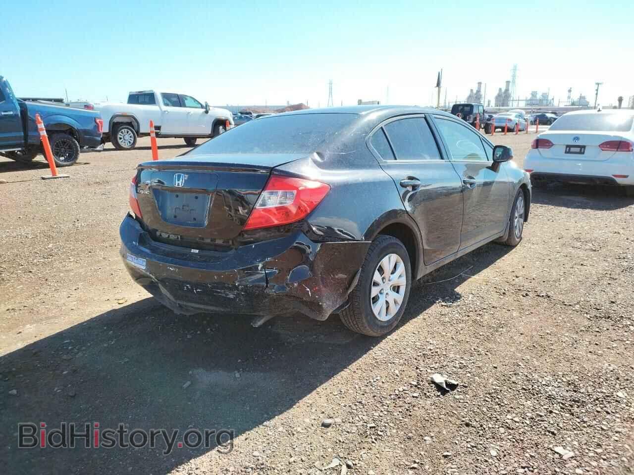 2012 HONDA CIVIC - VIN: 2HGFB2F52CH568853 - Фото 4
