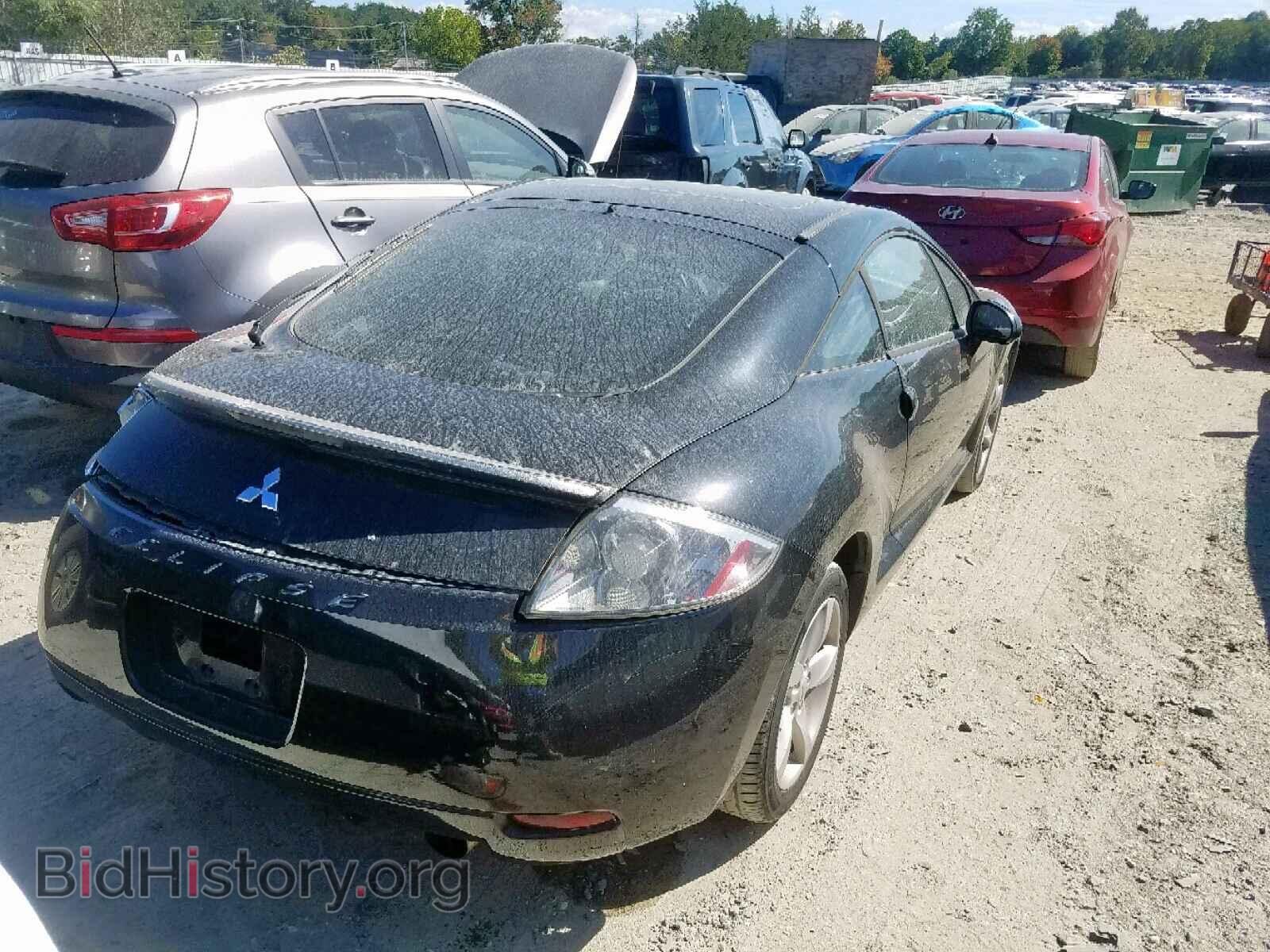 2007 MITSUBISHI ECLIPSE - VIN: 4A3AK24F17E021555 - Фото 4