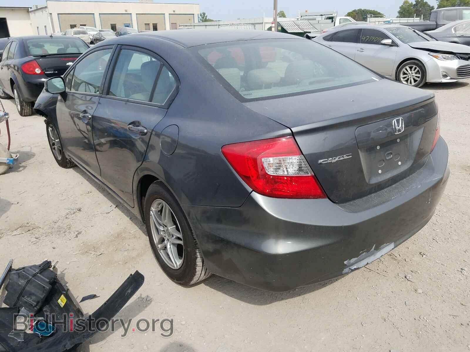 2012 HONDA CIVIC - VIN: 2HGFB2F53CH558171 - Фото 3