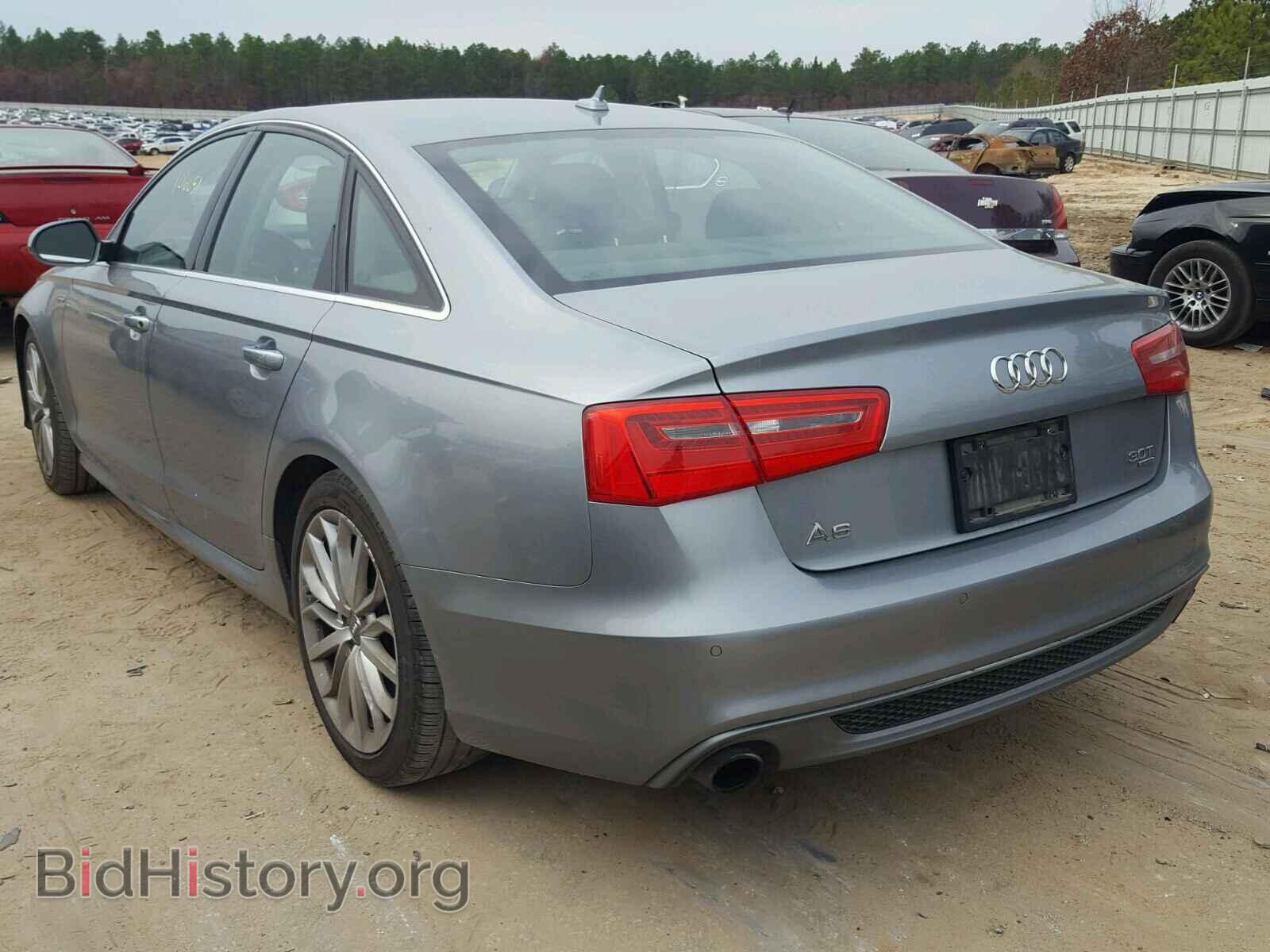 2013 AUDI A6 - VIN: WAUJGAFC4DN065933 - Фото 3