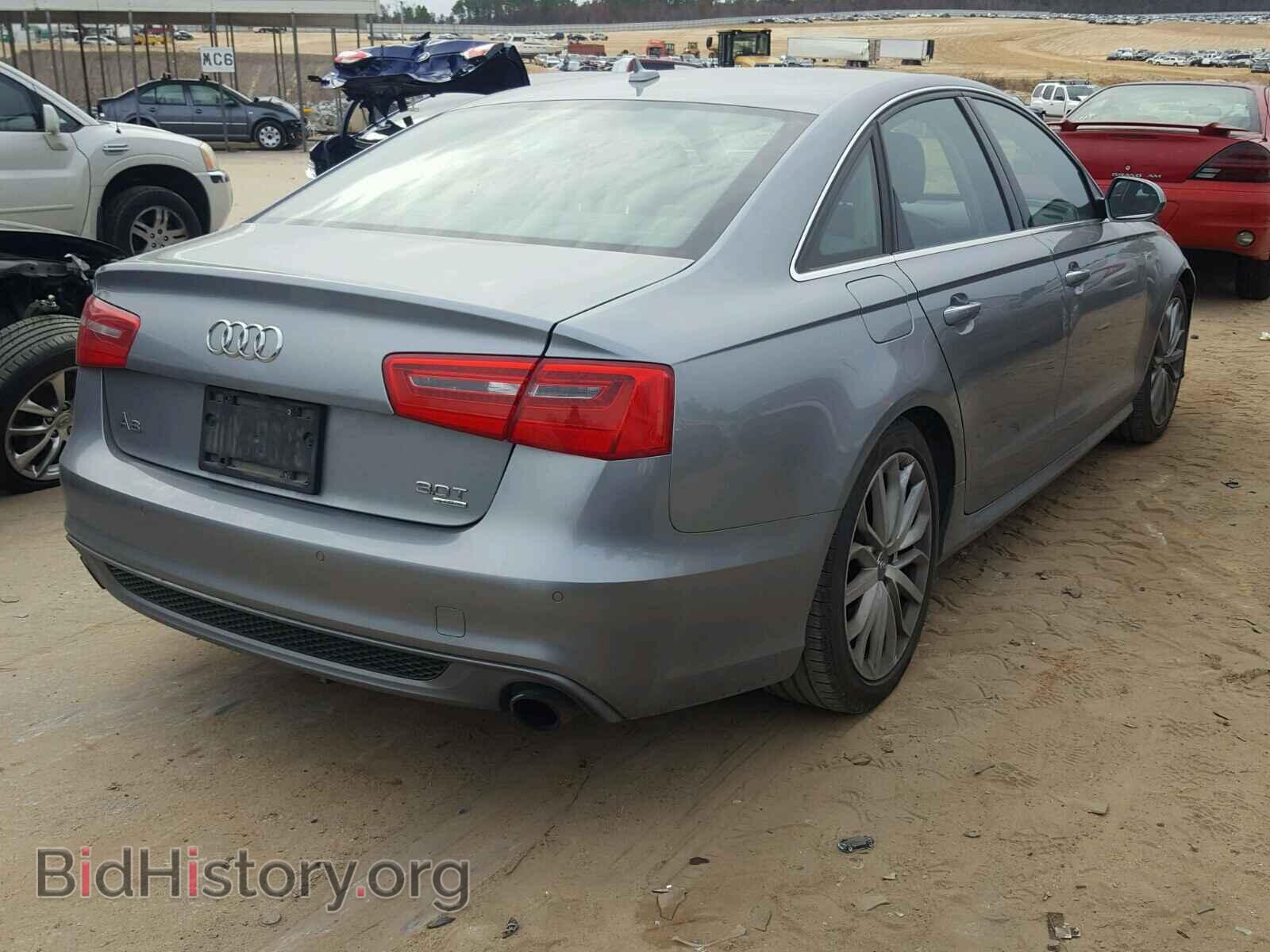 2013 AUDI A6 - VIN: WAUJGAFC4DN065933 - Фото 4