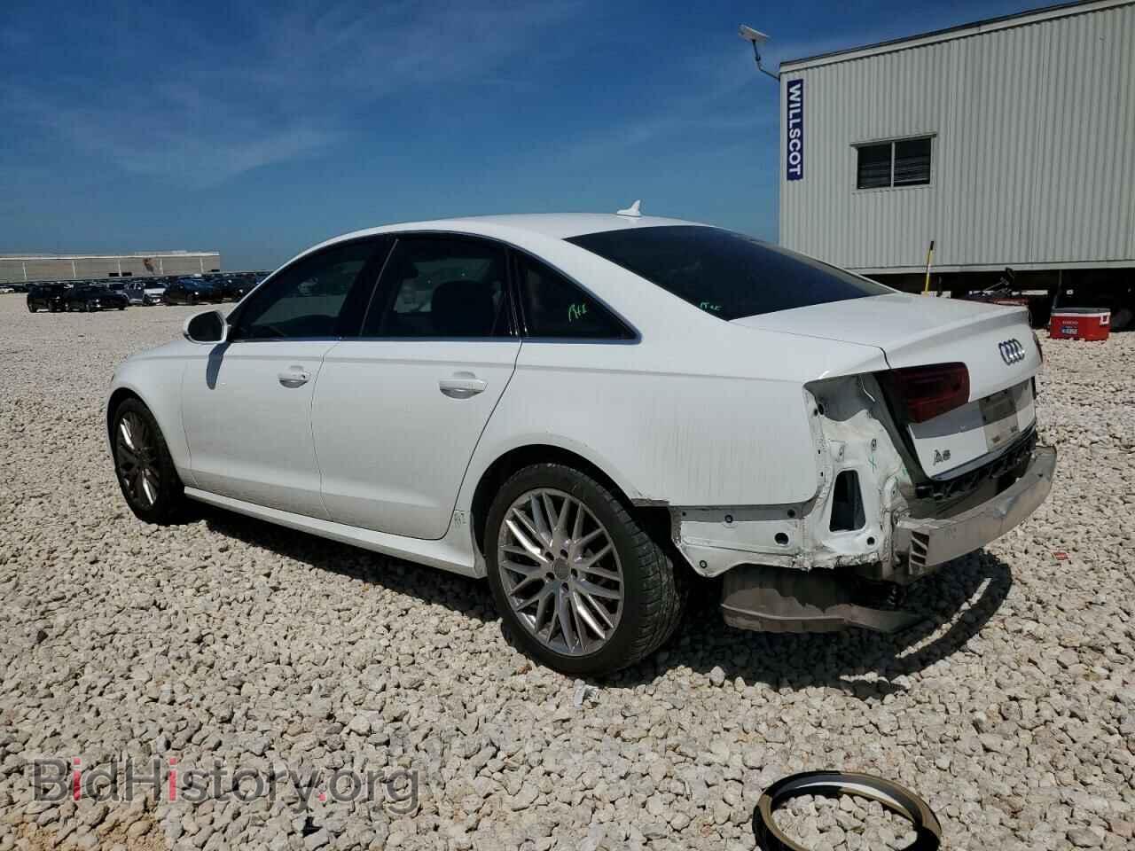 2016 AUDI A6 - VIN: WAUCFAFC3GN100252 - Фото 2