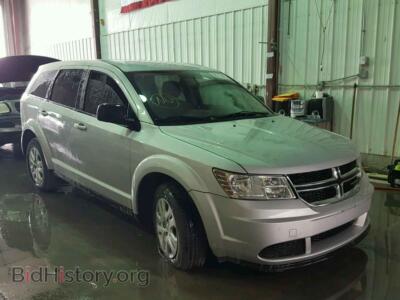 2014 Dodge JOURNEY SE, silver — VIN 3C4PDCAB2ET222151, Copart