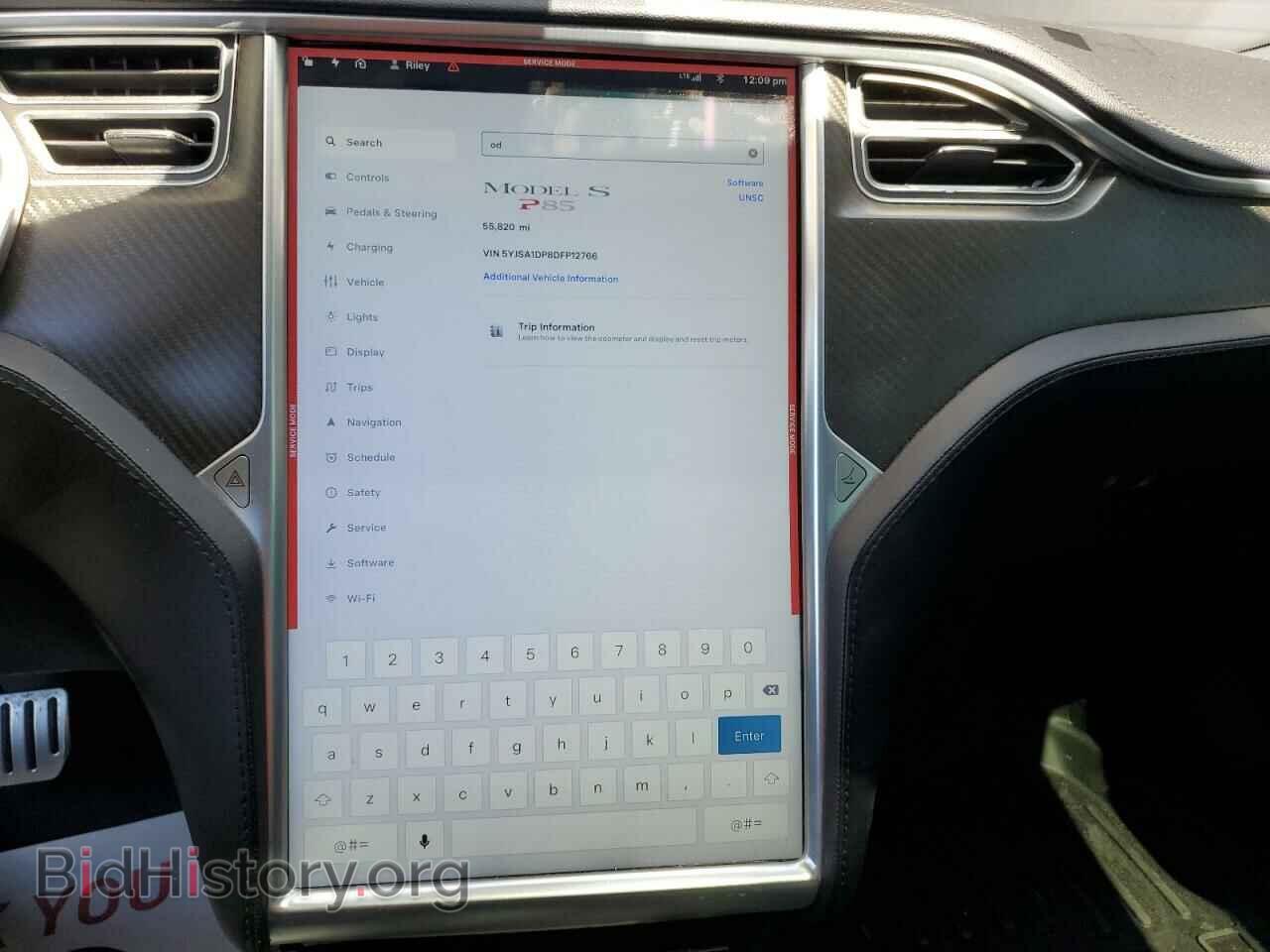 2013 TESLA MODEL S - VIN: 5YJSA1DP8DFP12766 - Photo 9