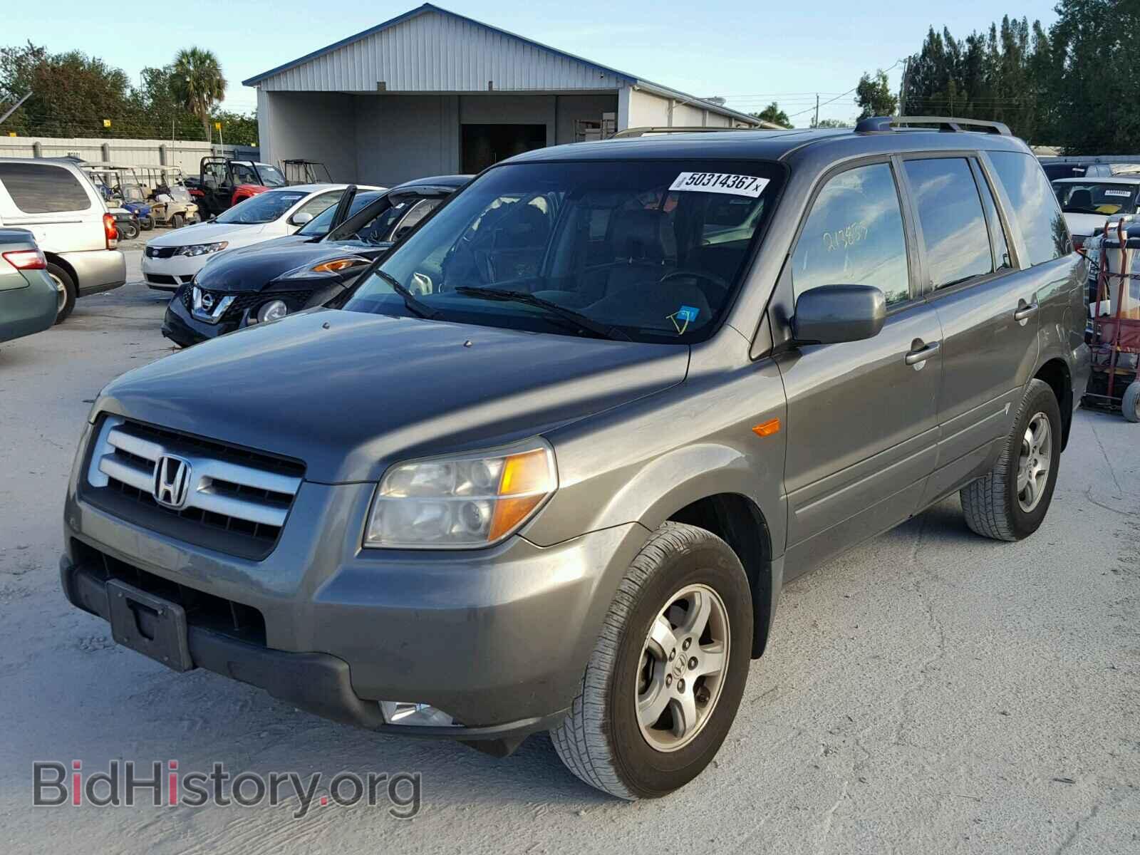 2007 HONDA PILOT - VIN: 2HKYF18657H534415 - Фото 2