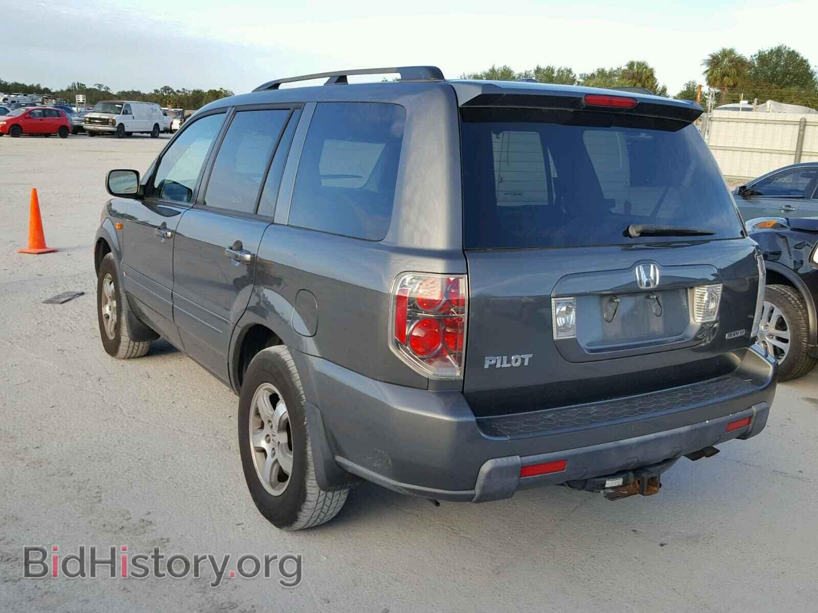 2007 HONDA PILOT - VIN: 2HKYF18657H534415 - Фото 3