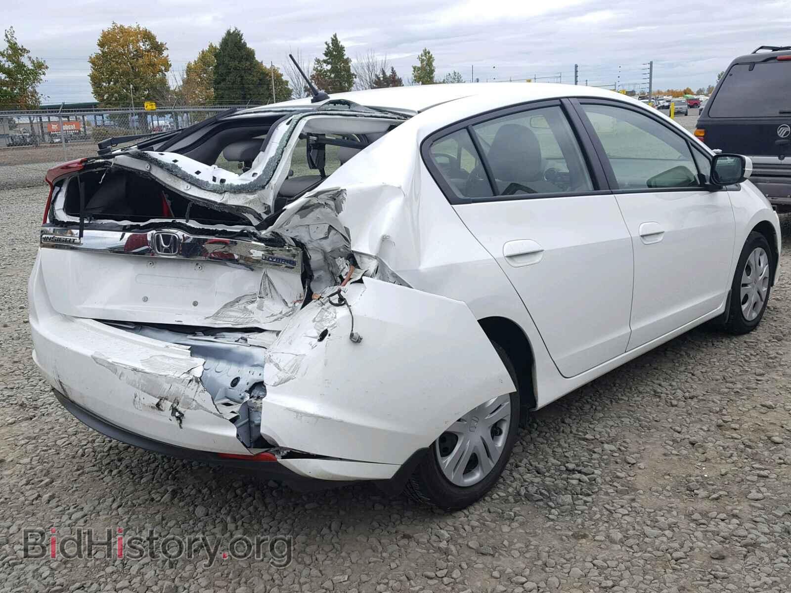 2013 HONDA INSIGHT - VIN: JHMZE2H57DS006827 - Фото 4
