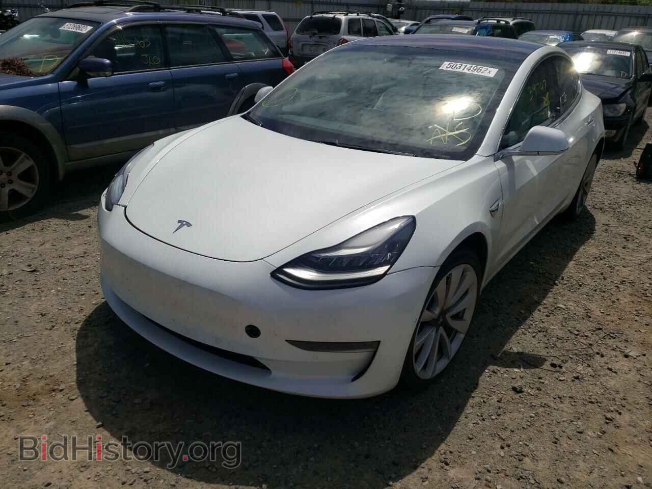 2018 TESLA MODEL 3 - VIN: 5YJ3E1EB7JF183155 - Фото 2