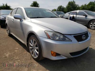 2007 Lexus IS IS 250, серебристый — VIN JTHCK262X72014643, Copart