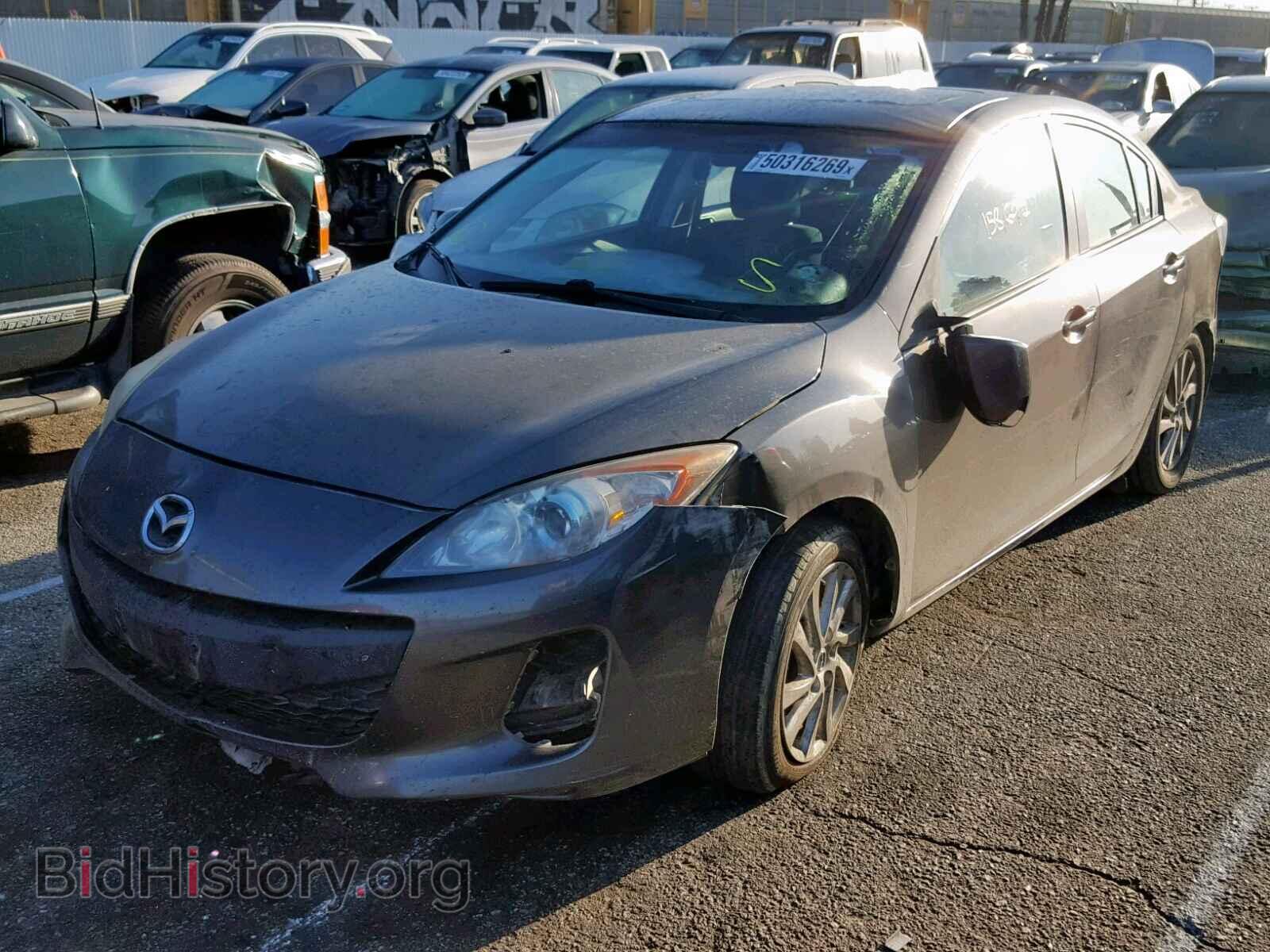 2012 MAZDA 3 - VIN: JM1BL1V81C1657067 - Фото 2