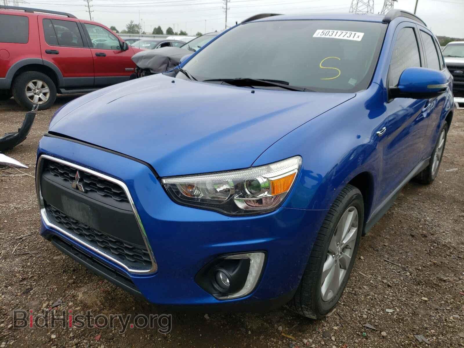 2015 MITSUBISHI OUTLANDER - VIN: 4A4AR4AW9FE059783 - Фото 2