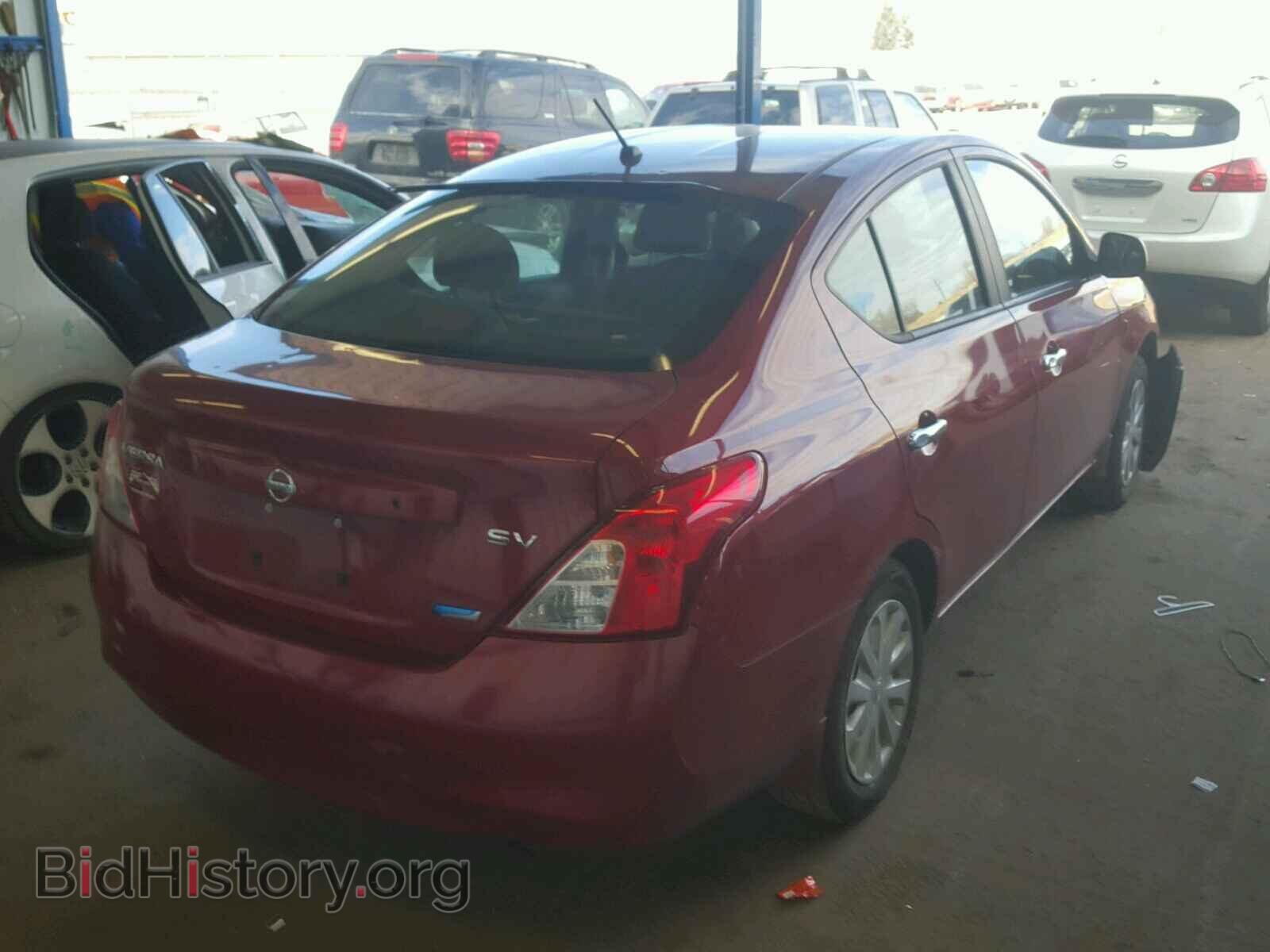 2012 NISSAN VERSA - VIN: 3N1CN7APXCL858783 - Фото 4