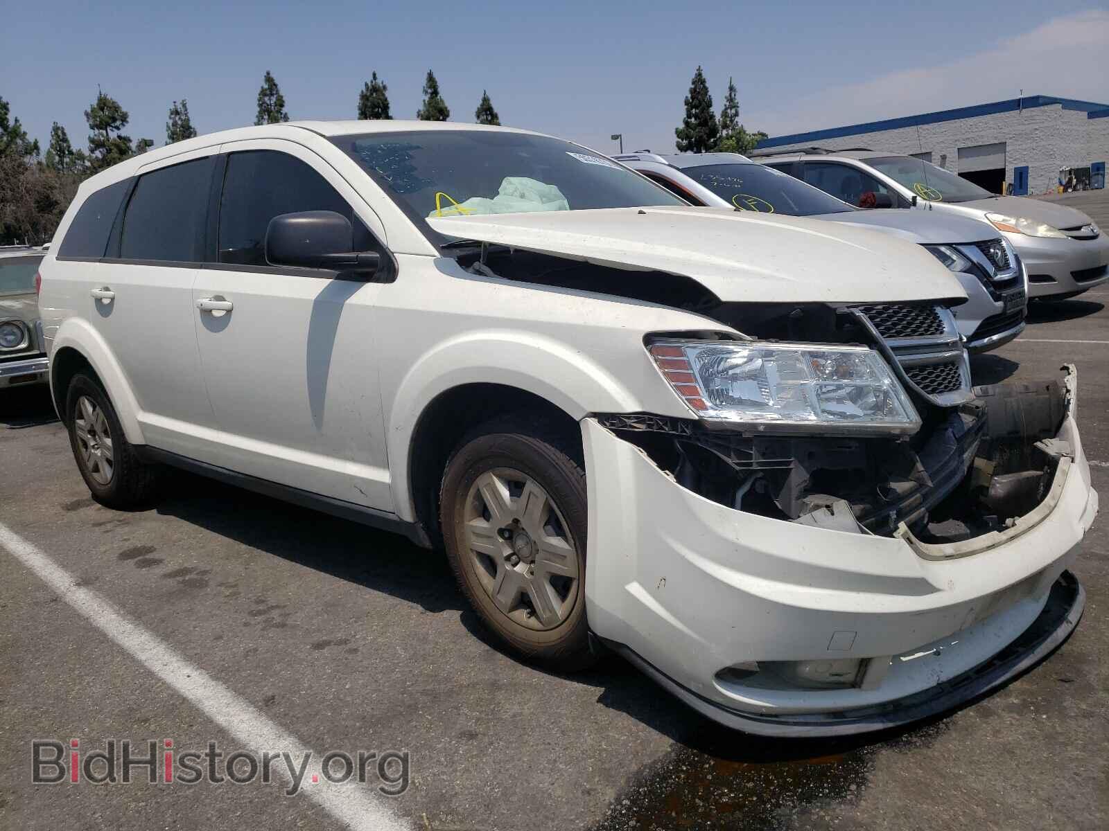 Photo 3C4PDCABXCT372019 - DODGE JOURNEY 2012