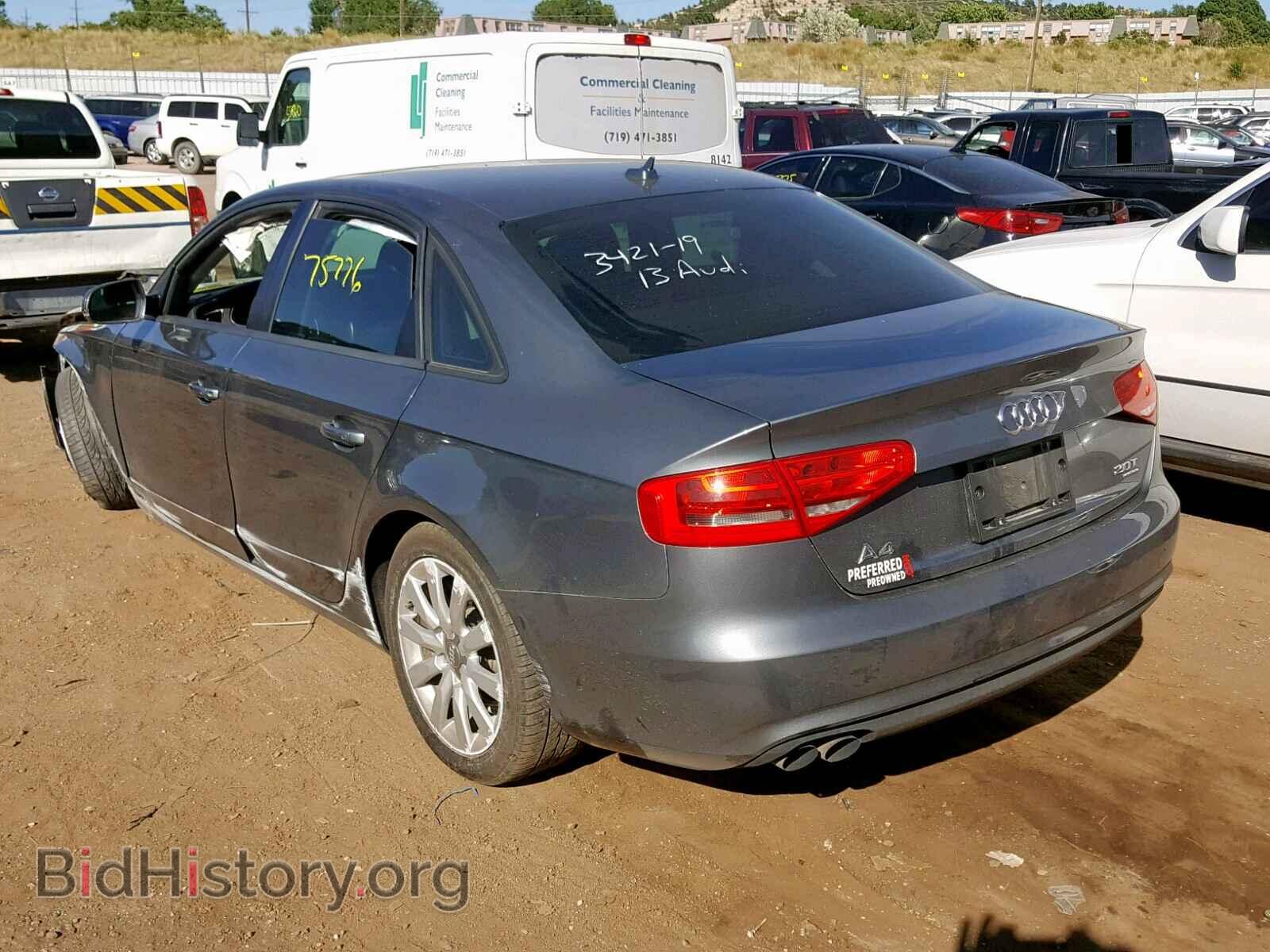 2013 AUDI A4 - VIN: WAUBFAFL8DN028603 - Photo 3