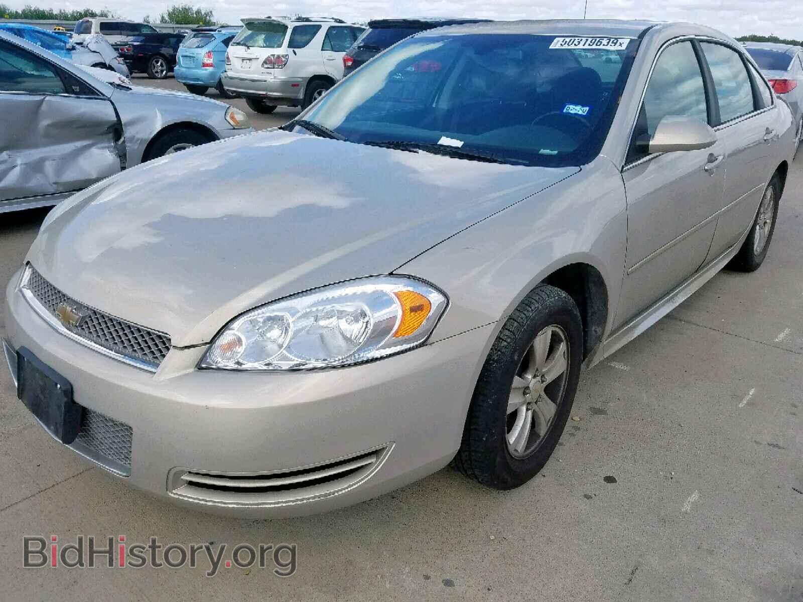 2012 CHEVROLET IMPALA - VIN: 2G1WF5E35C1257780 - Фото 2