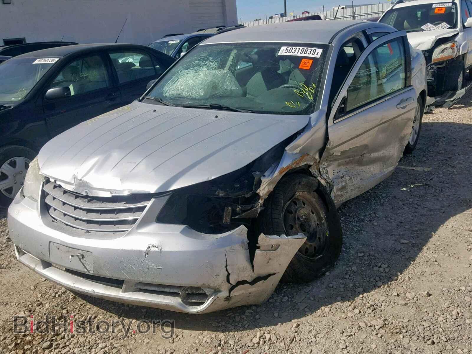 2008 CHRYSLER SEBRING - VIN: 1C3LC46J48N192845 - Фото 2