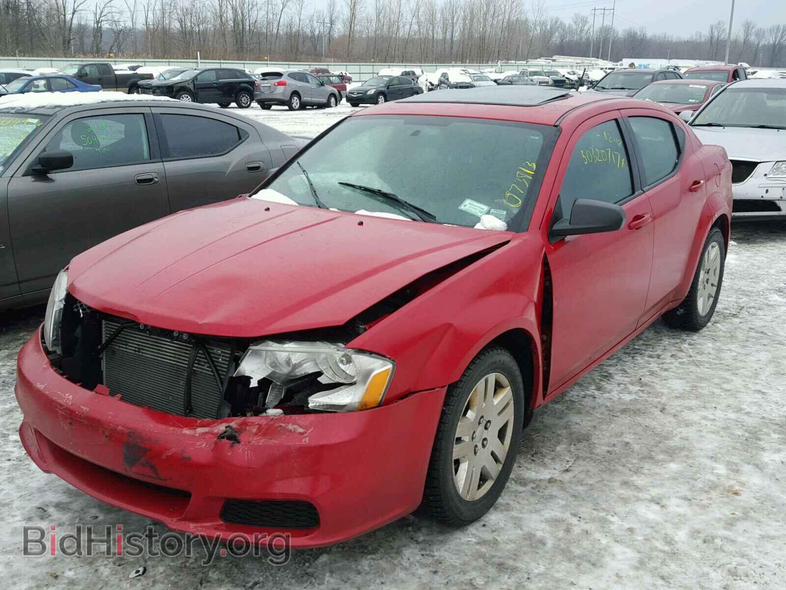 2013 DODGE AVENGER - VIN: 1C3CDZAB5DN616859 - Фото 2