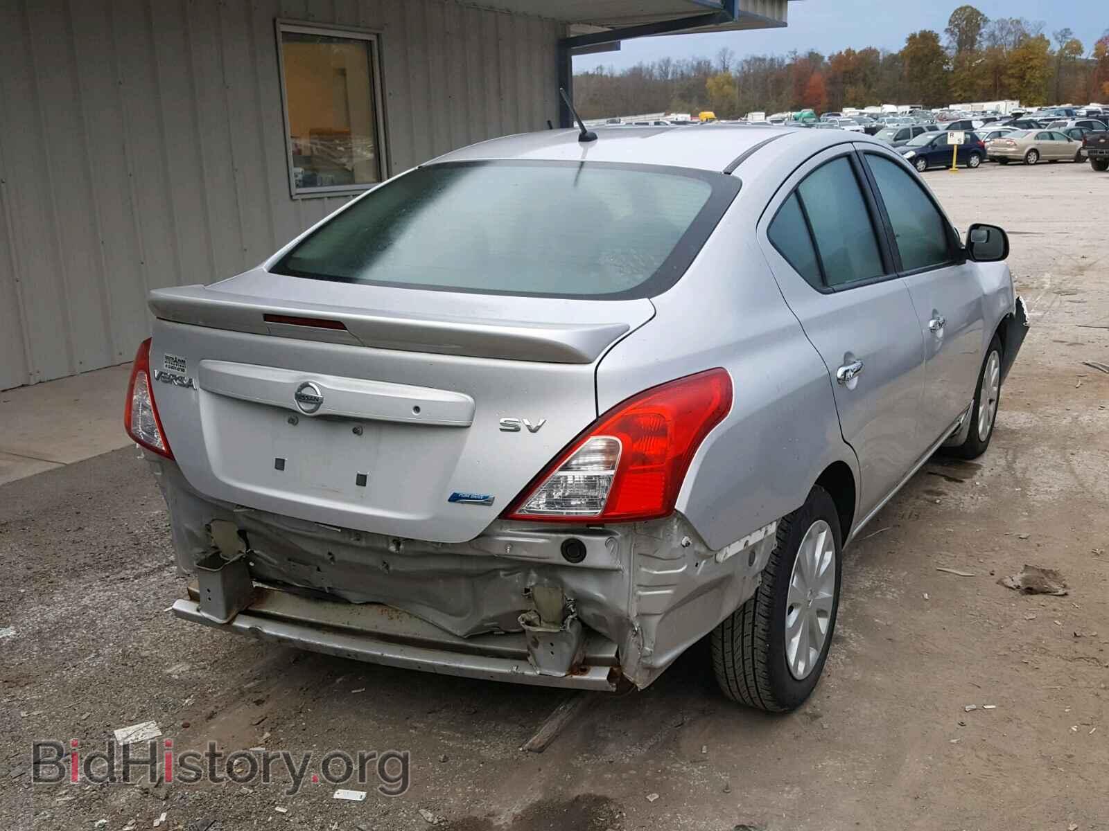 2013 NISSAN VERSA - VIN: 3N1CN7AP6DL820954 - Фото 4