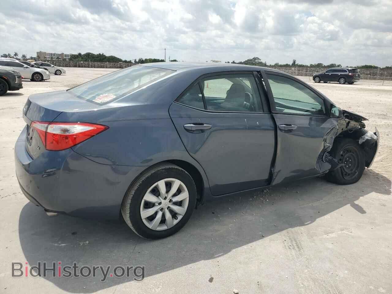 2014 TOYOTA COROLLA - VIN: 2T1BURHEXEC218266 - Фото 3