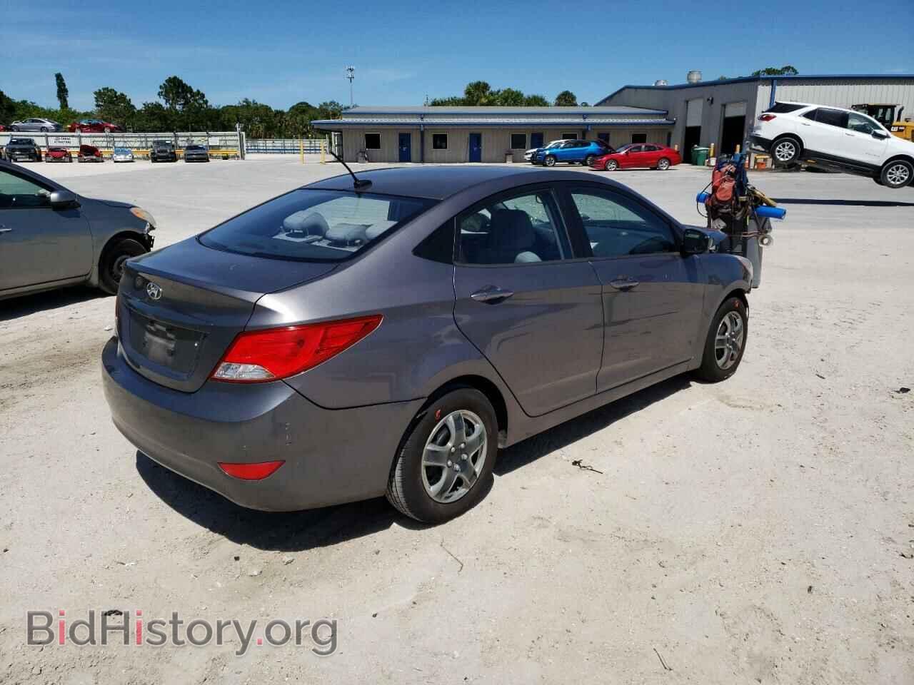 2015 HYUNDAI ACCENT - VIN: KMHCT4AE6FU796062 - Фото 4