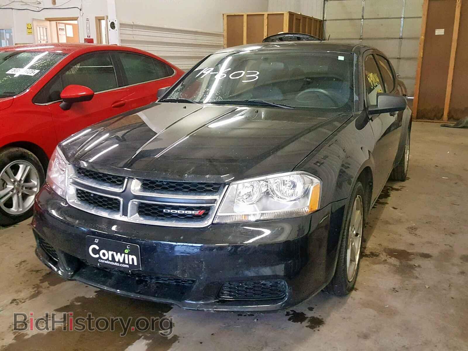 2013 DODGE AVENGER - VIN: 1C3CDZAB2DN567894 - Фото 2