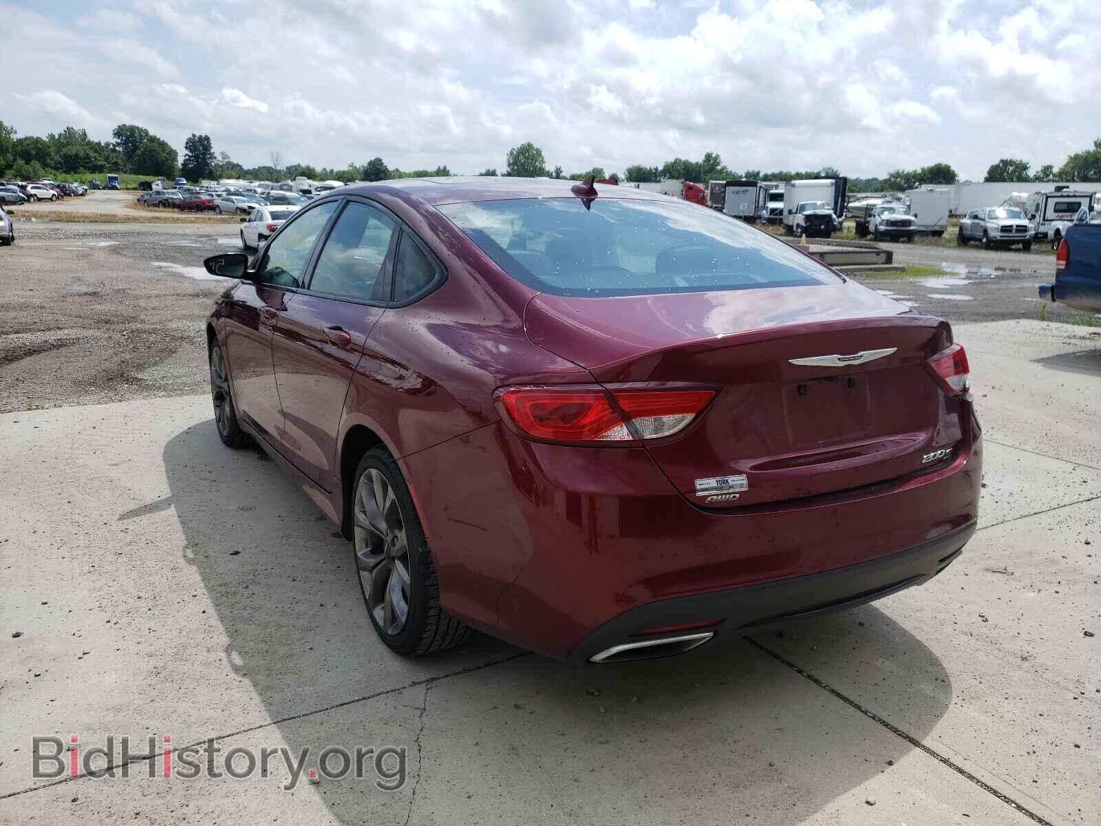 2015 CHRYSLER 200 - VIN: 1C3CCCDG3FN627756 - Фото 3