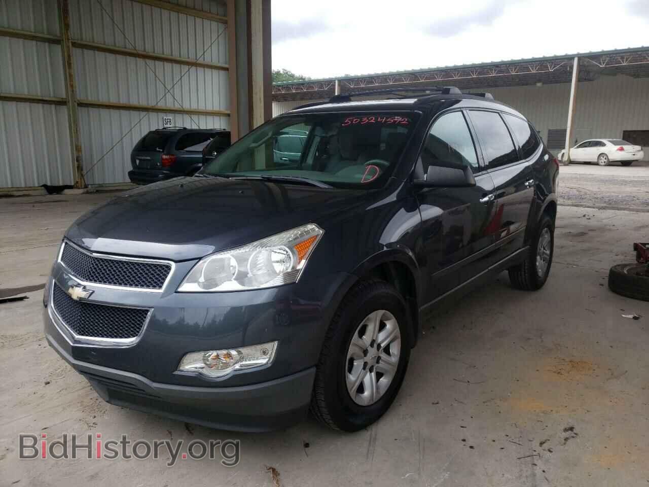 2012 CHEVROLET TRAVERSE - VIN: 1GNKRFED4CJ265586 - Фото 2