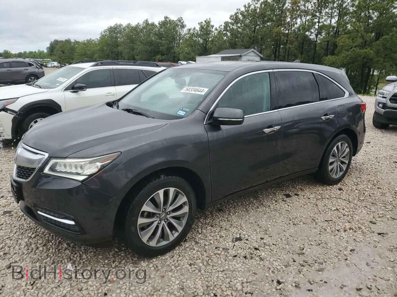Photo 5FRYD3H64EB001712 - ACURA MDX 2014