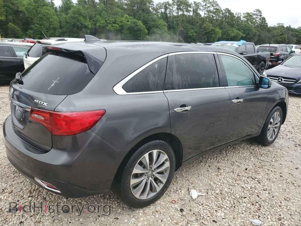 2014 ACURA MDX - VIN: 5FRYD3H64EB001712 - Фото 3