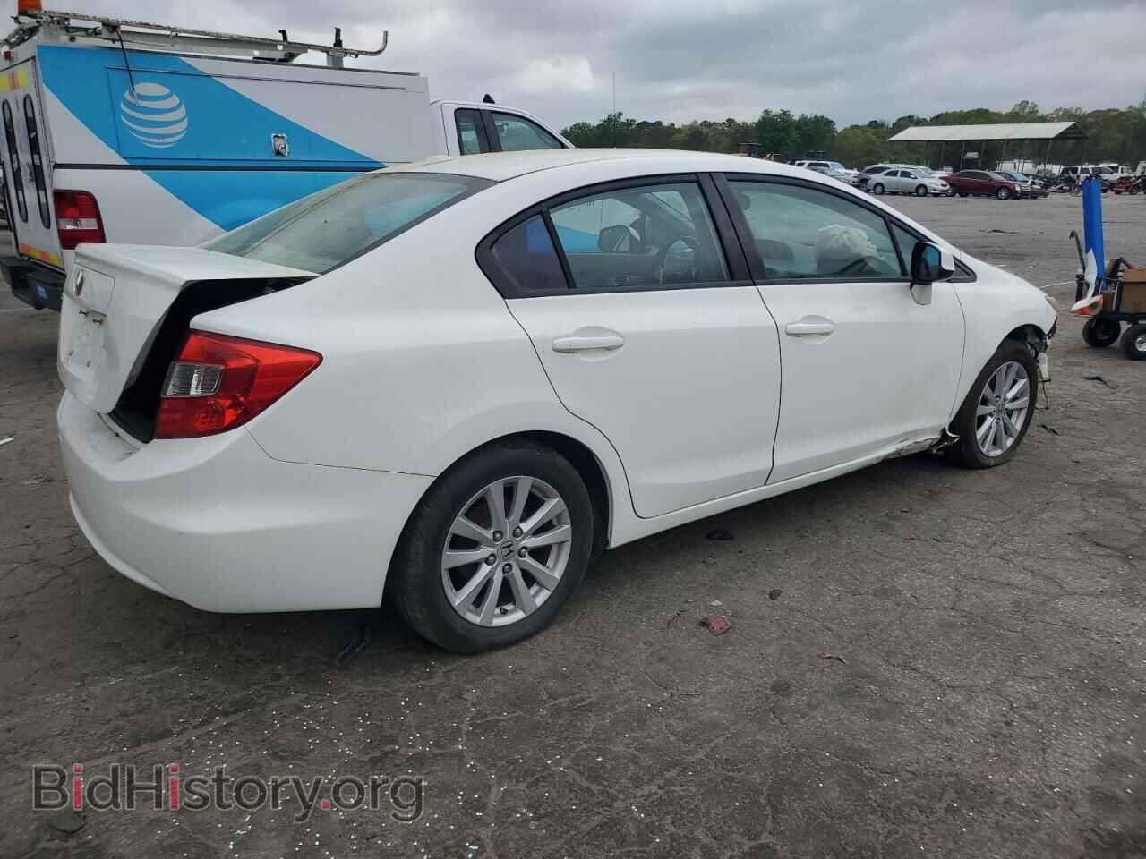 2012 HONDA CIVIC - VIN: 2HGFB2F91CH506749 - Фото 3