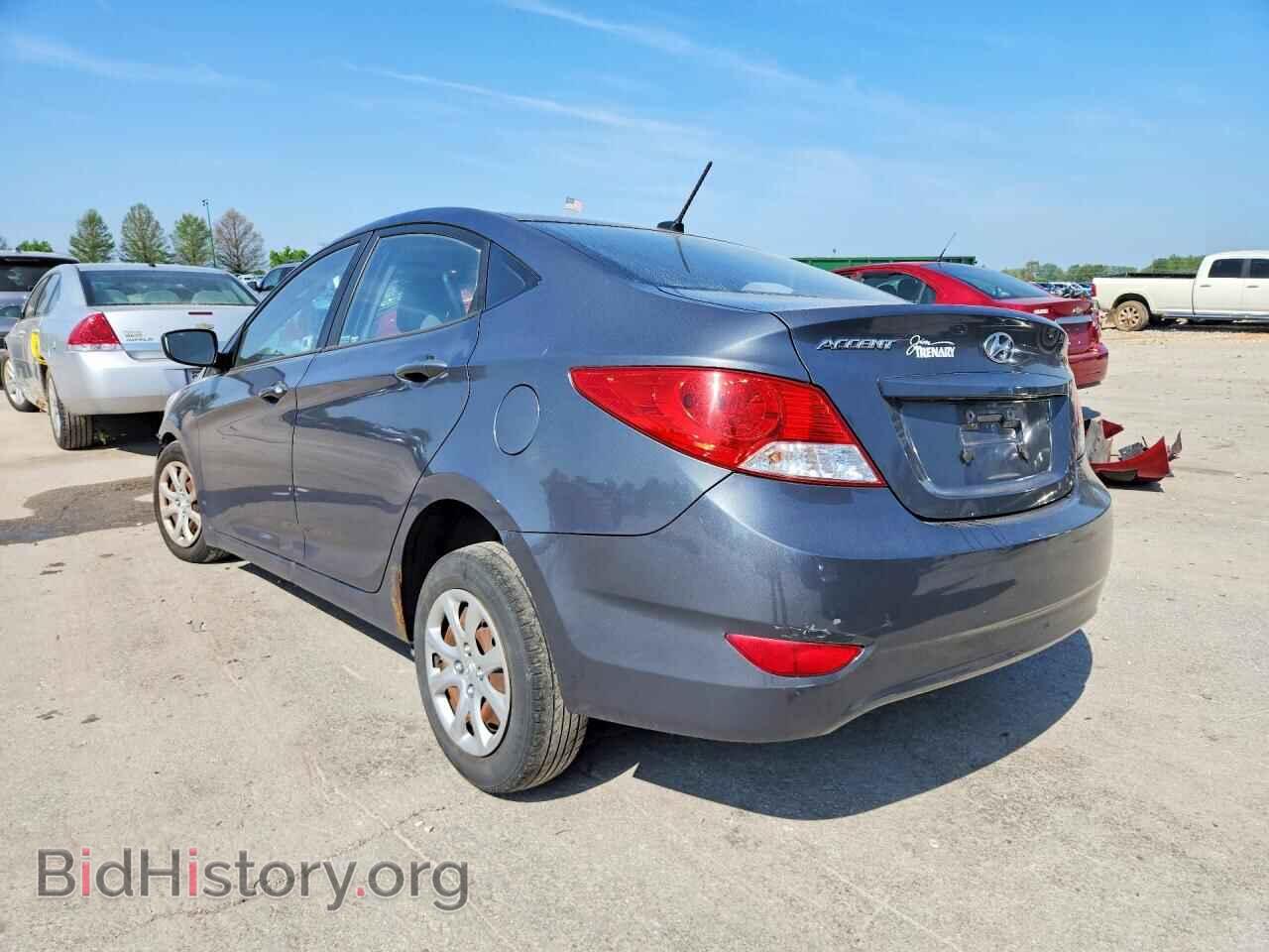 2013 HYUNDAI ACCENT - VIN: KMHCT4AE4DU375549 - Фото 2