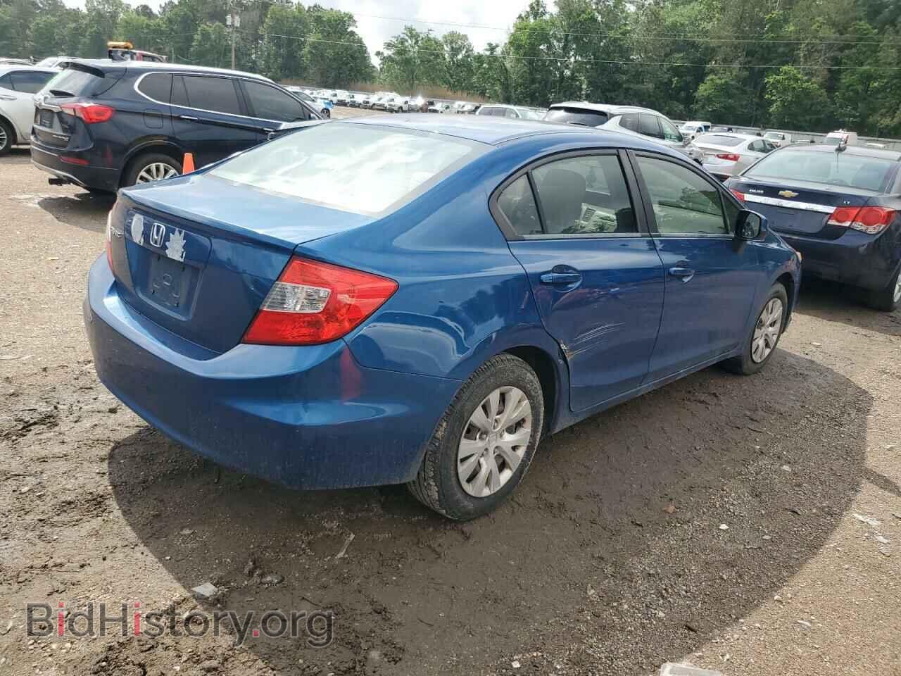 2012 HONDA CIVIC - VIN: 19XFB2F51CE060769 - Фото 3