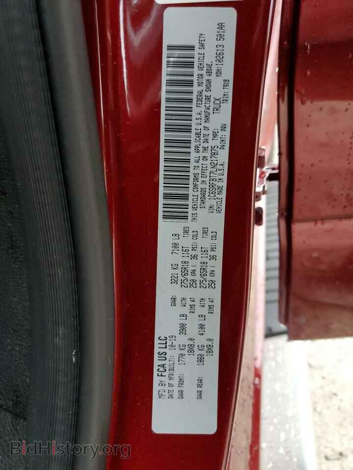 2020 RAM 1500 - VIN: 1C6SRFBT7LN217875 - Фото 13