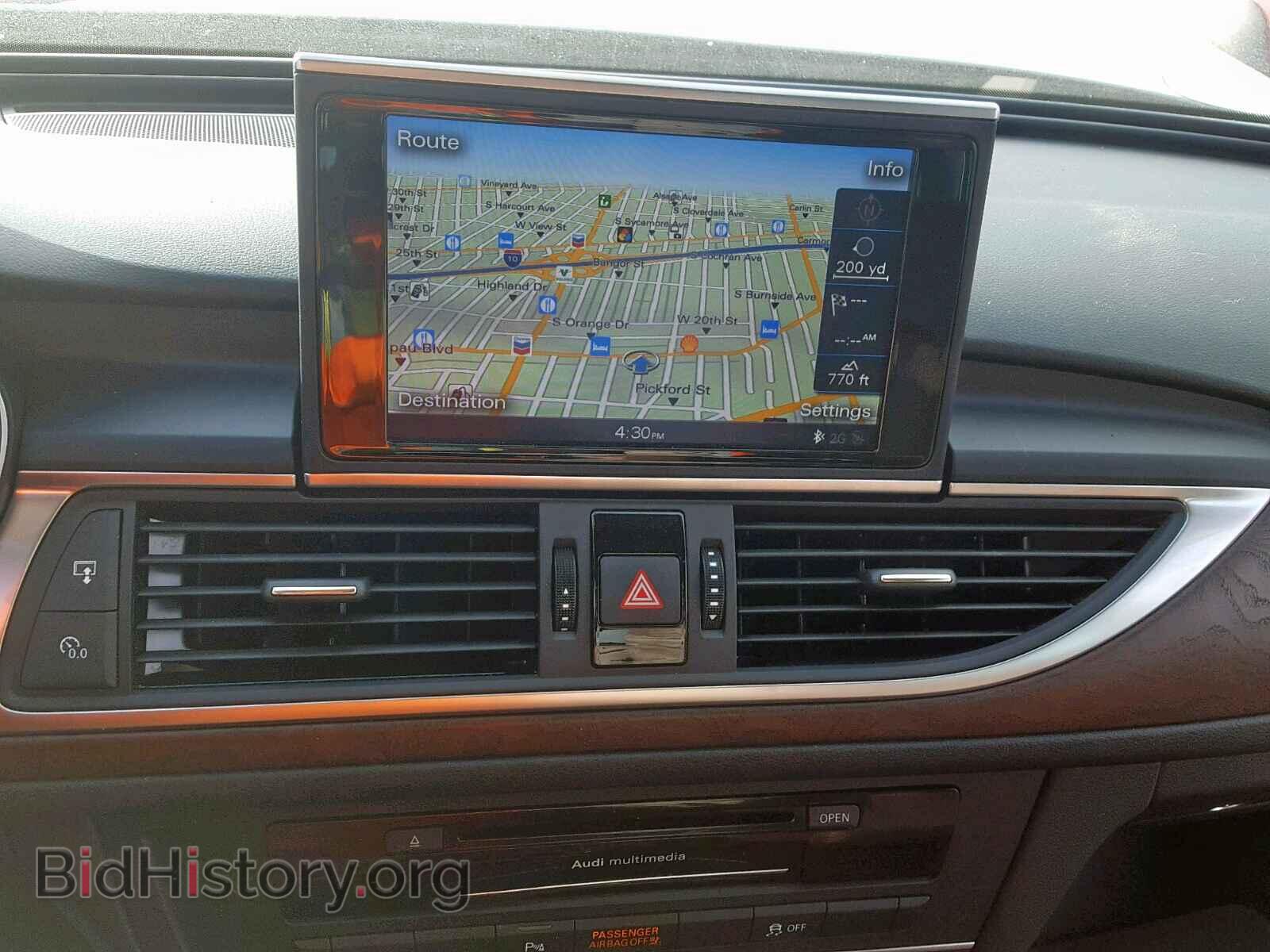 2013 AUDI A6 - VIN: WAUGFAFC4DN132673 - Фото 9