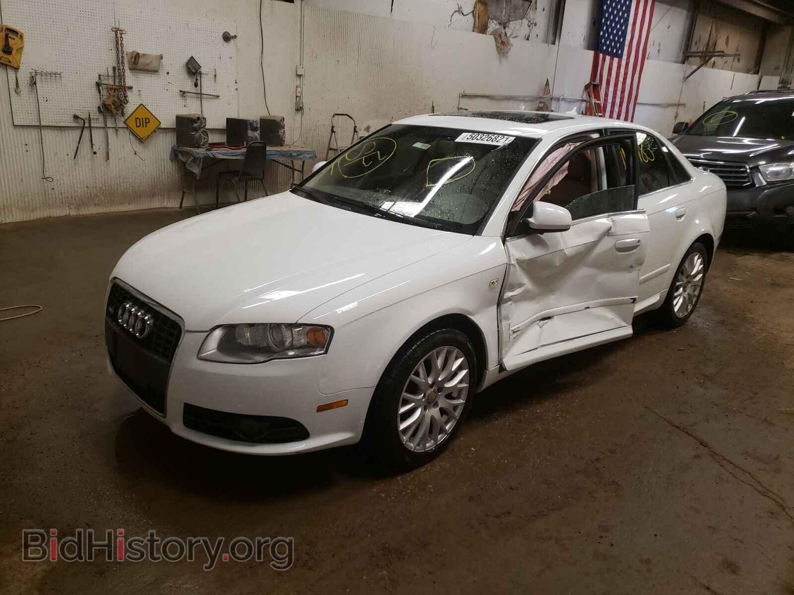 2008 AUDI A4 - VIN: WAUDF78E18A164594 - Фото 2