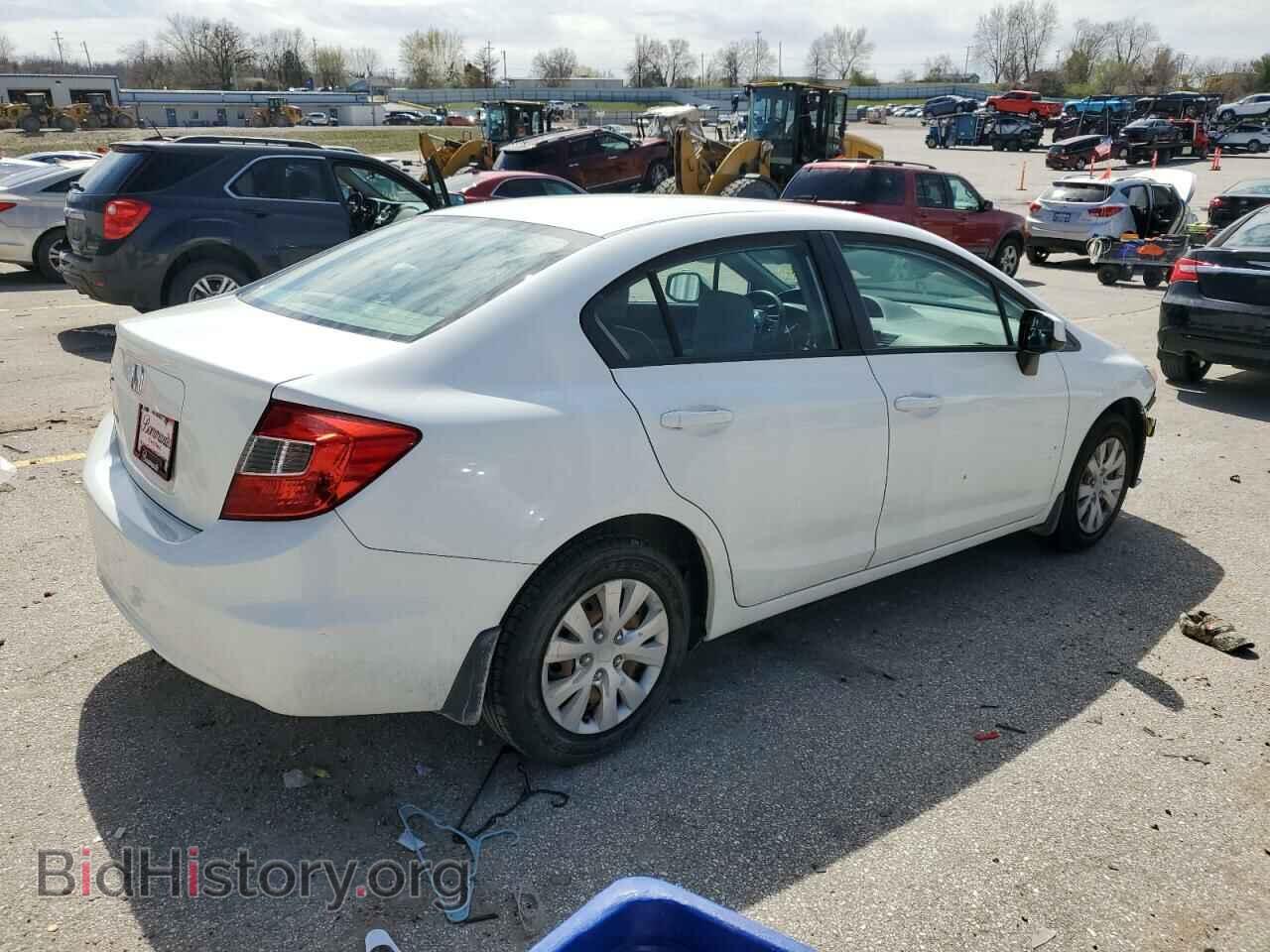 2012 HONDA CIVIC - VIN: 19XFB2F58CE003842 - Фото 3