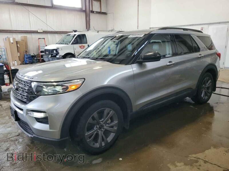 2022 Ford EXPLORER XLT (VIN 1FMSK8DHXNGB59751) — фото 1 из 15, Copart, повреждение: задняя часть