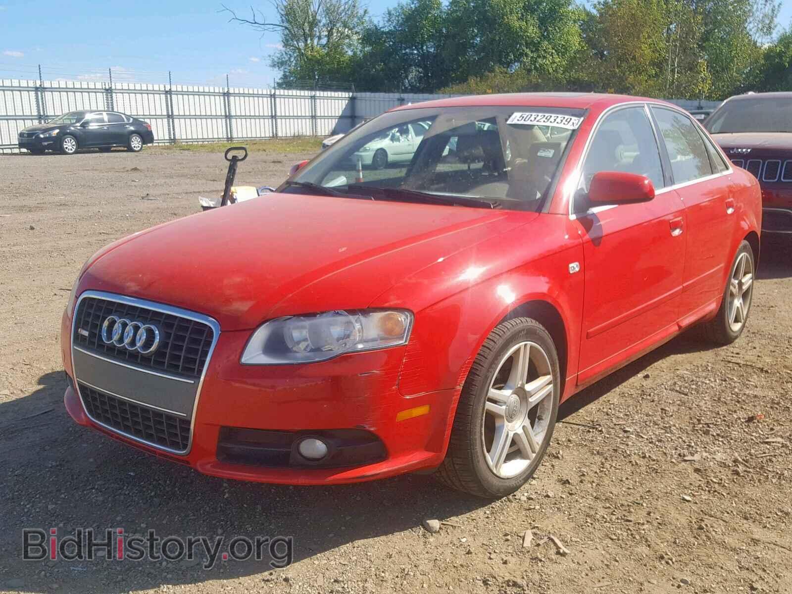 2008 AUDI A4 - VIN: WAUDF78EX8A074926 - Фото 2