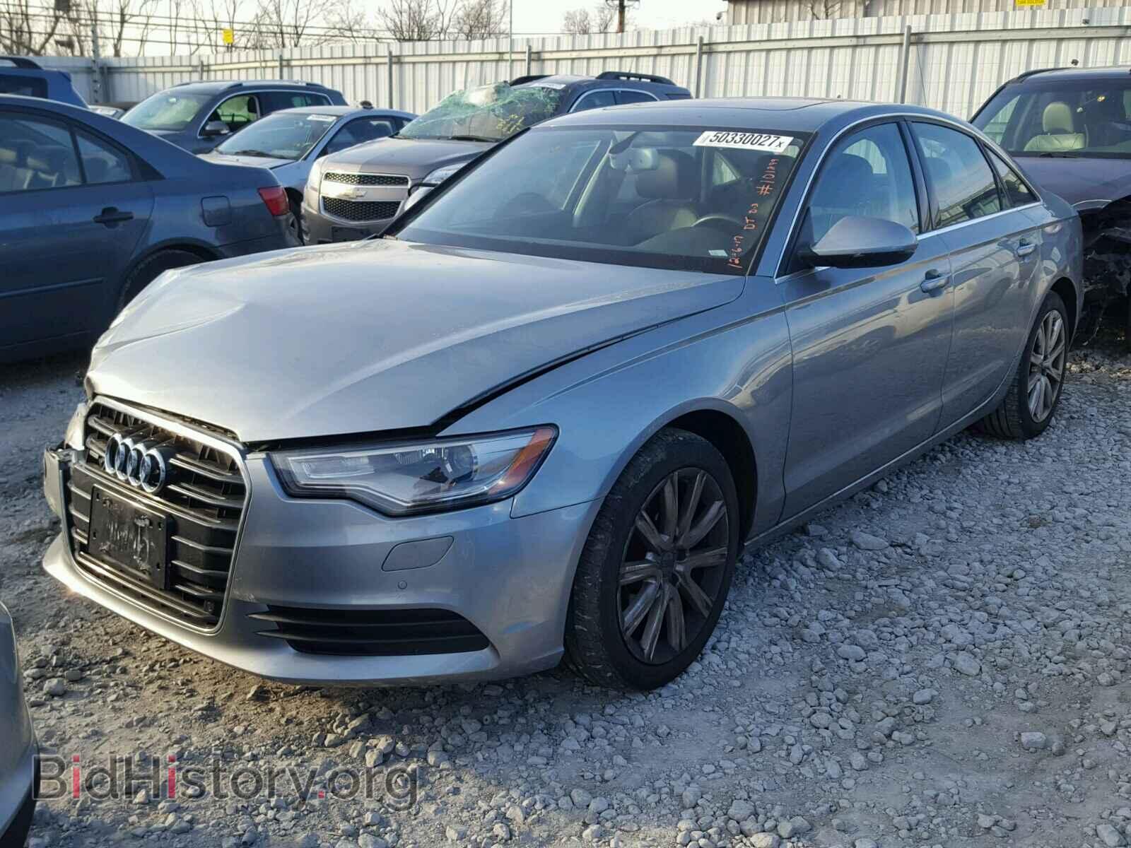 2013 AUDI A6 - VIN: WAUGFAFC7DN101899 - Фото 2