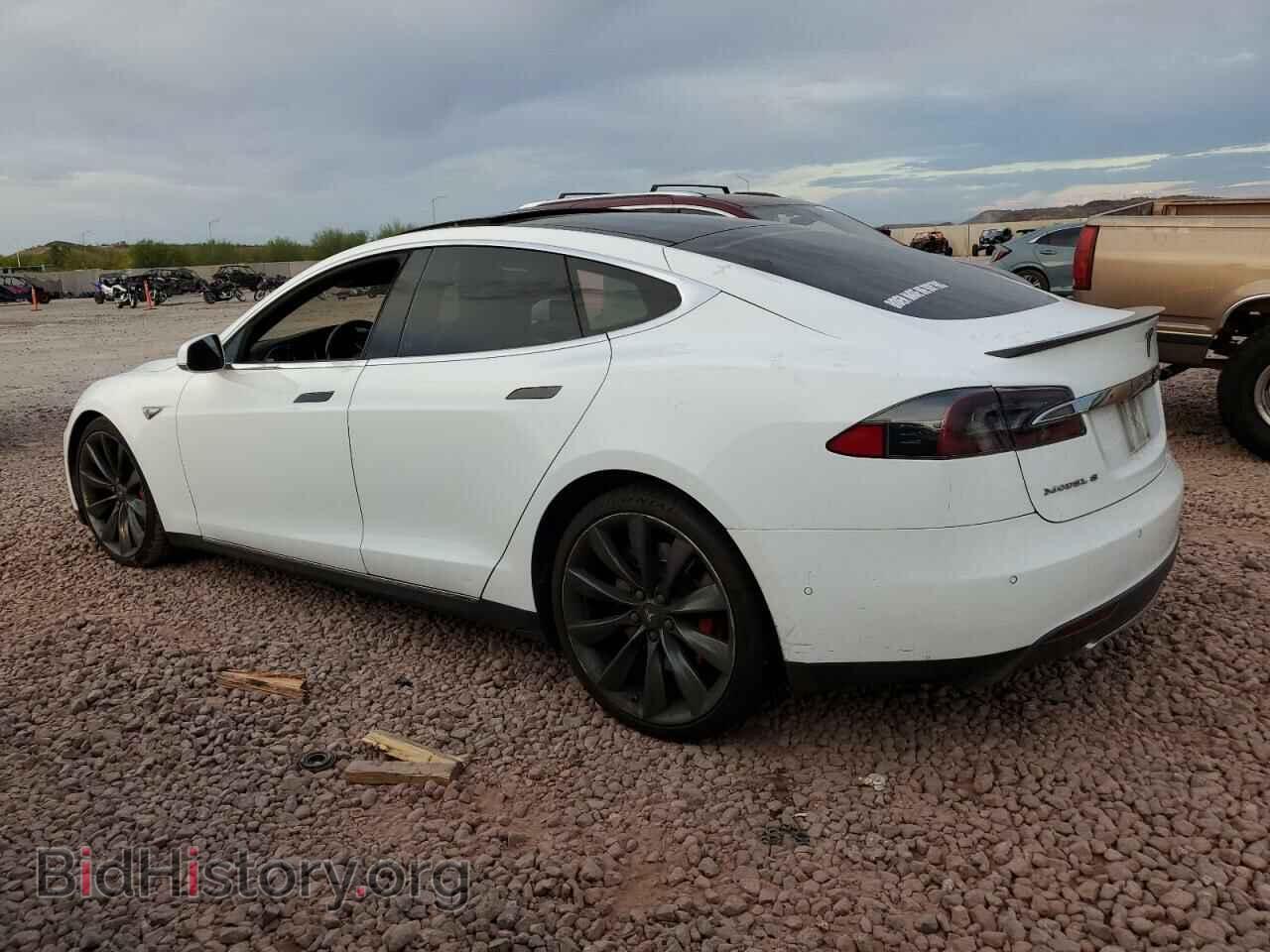 2015 TESLA MODEL S - VIN: 5YJSA1H43FF087437 - Фото 2